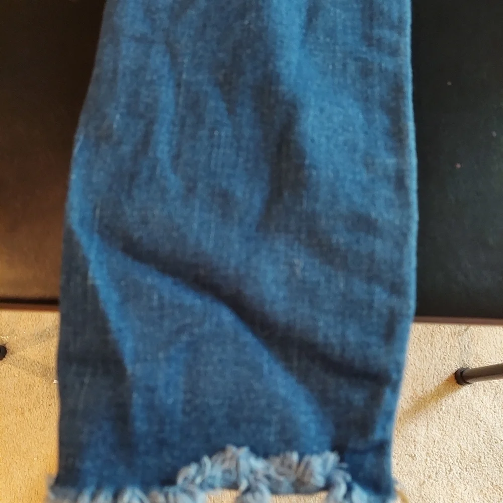 Junior Denim Ripped, Blue Republic Jeans Size 5 Juniors - Picture 12 of 16